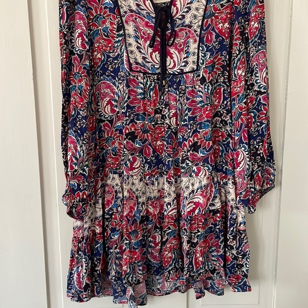 Anthropologie Spliced Tunic Dress Womens Large - Picture 4 of 10